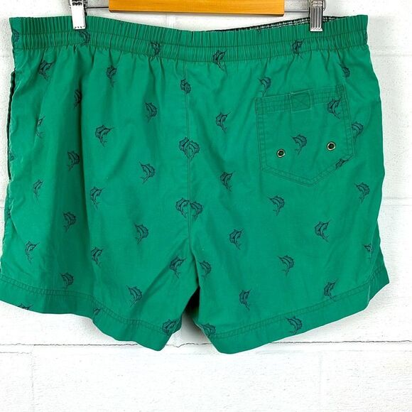 Polo Ralph Lauren men’s green swordfish lined swim trunks size M - Picture 5 of 7